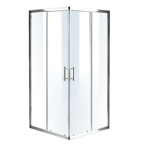 Della Francesca 800Mm Sliding Door Nano Safety Glass Shower Screen By Shower Enclosures