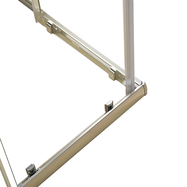 Della Francesca 800Mm Sliding Door Nano Safety Glass Shower Screen By Shower Enclosures