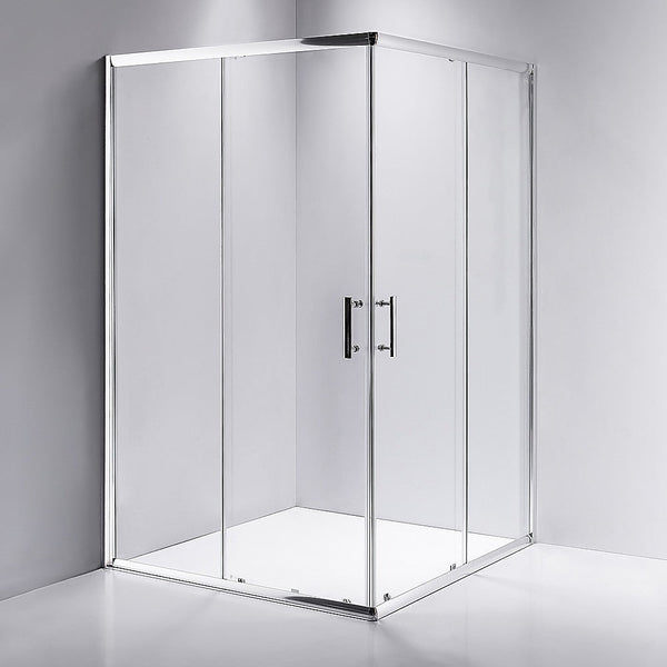 Della Francesca 1000Mm Sliding Door Nano Safety Glass Shower Screen By Shower Enclosures