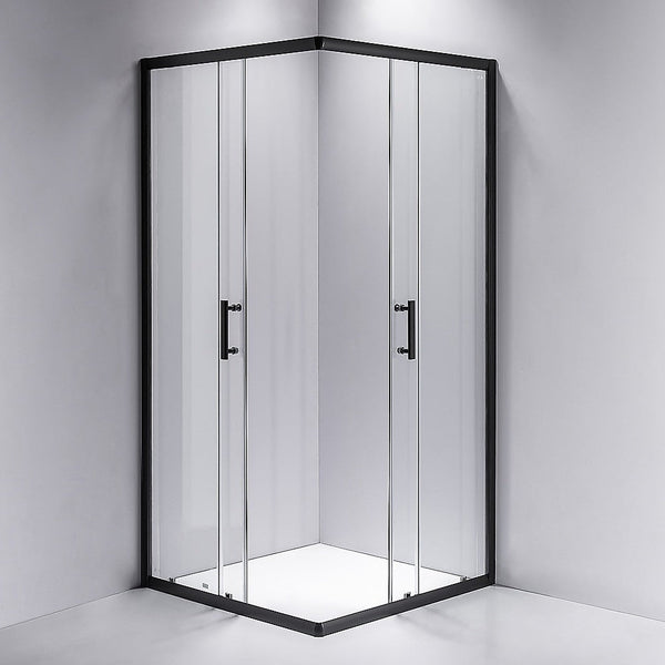 Della Francesca 800 X 900Mm Sliding Door Nano Safety Glass Shower Screen By Shower Doors