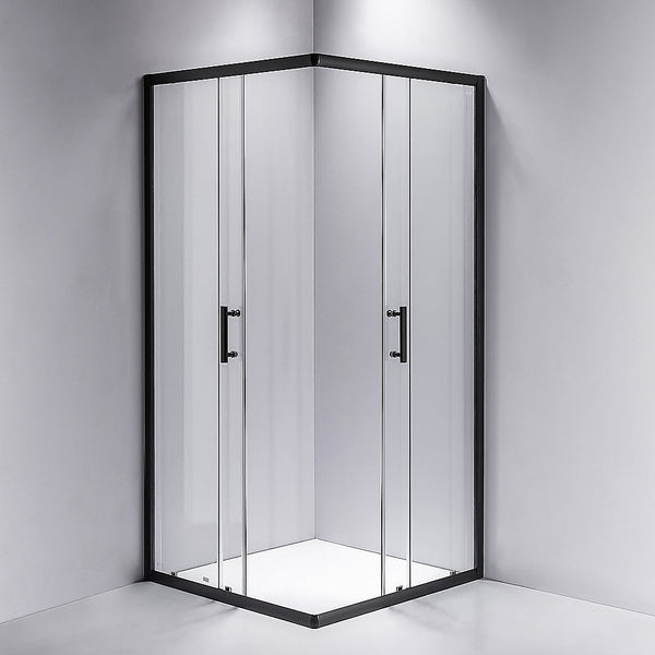 Della Francesca 800 X 1200Mm Sliding Door Nano Safety Glass Shower Screen By Shower Doors