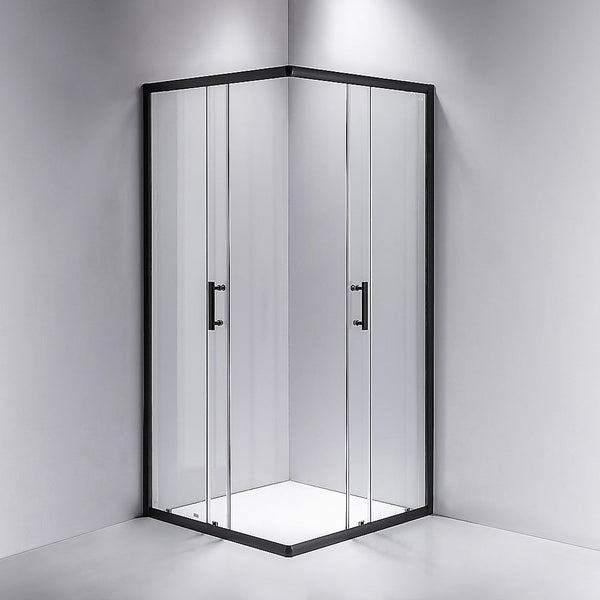 Della Francesca 900 X 1000Mm Sliding Door Nano Safety Glass Shower Screen By Shower Doors