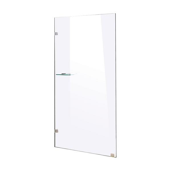 Della Francesca 900 X 2100Mm Frameless 10Mm Safety Glass Shower Screen Shower Doors