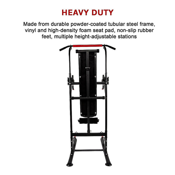 Pull Up Weight Bench Dip Multi Station Chin Home Gym Equipment Pull Up Bars