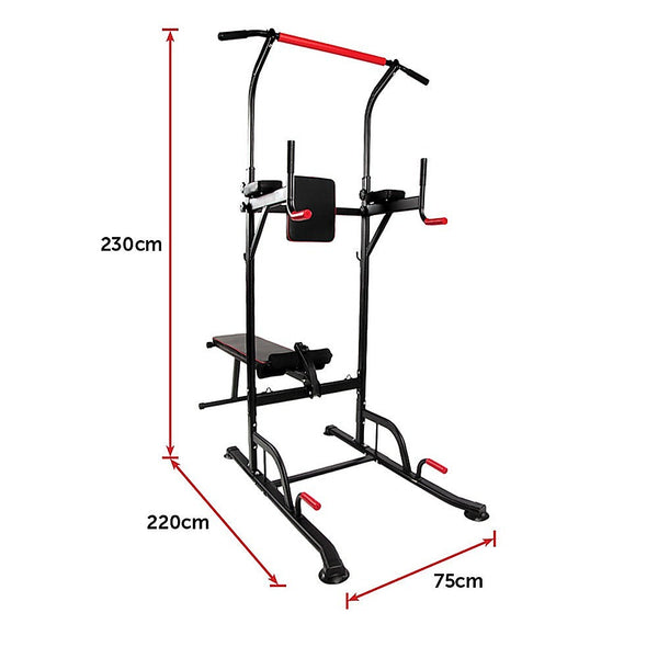 Pull Up Weight Bench Dip Multi Station Chin Home Gym Equipment Pull Up Bars