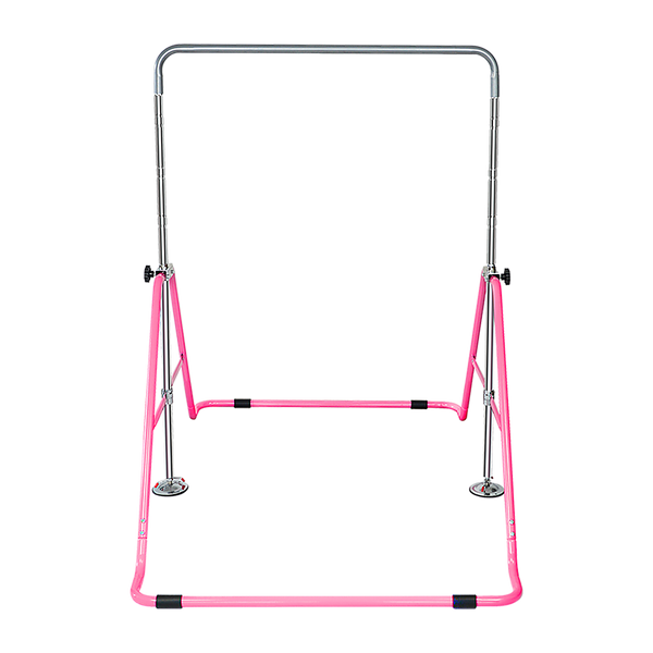 Kids Gymnastics Bars Training Horizontal Monkey Kip Pink Balance Beams