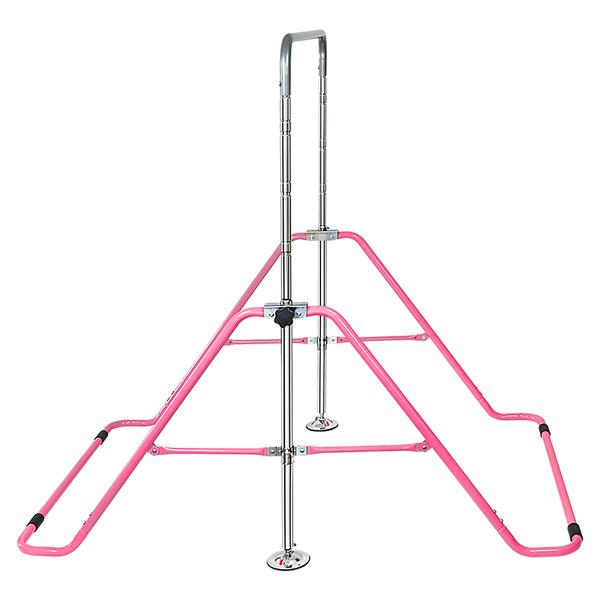 Kids Gymnastics Bars Training Horizontal Monkey Kip Pink Balance Beams