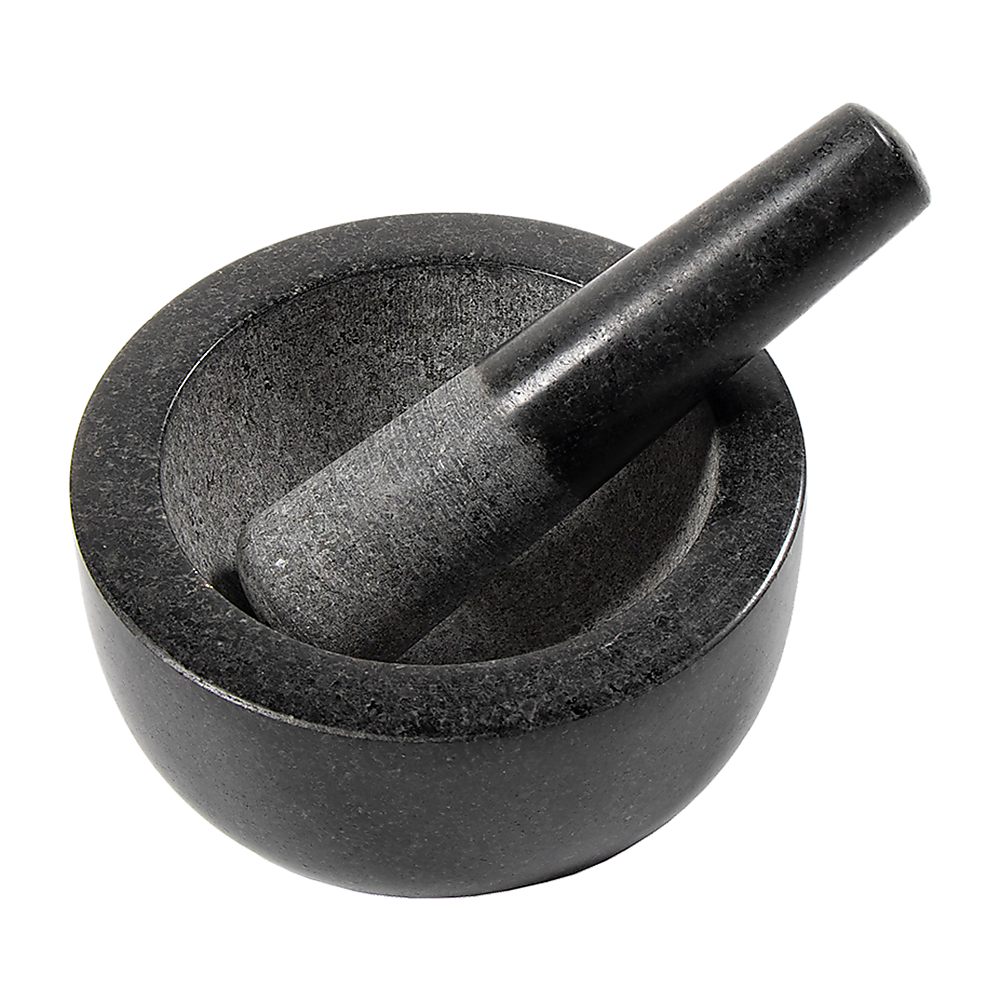 Randy & Travis Machinery Large Pestle And Mortar Set Durable Granite Stone Spice Herb Crusher Mortar & Pestles