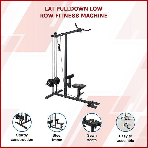 Lat Pulldown Low Row Fitness Machine Home Gyms