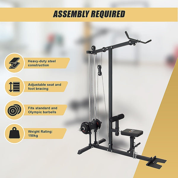 Lat Pulldown Low Row Fitness Machine Home Gyms