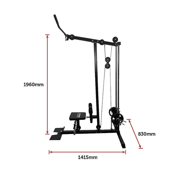 Lat Pulldown Low Row Fitness Machine Home Gyms