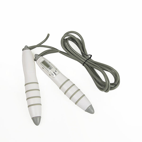 Digital Lcd Skipping Jumping Rope Gray Skip Jump Ropes