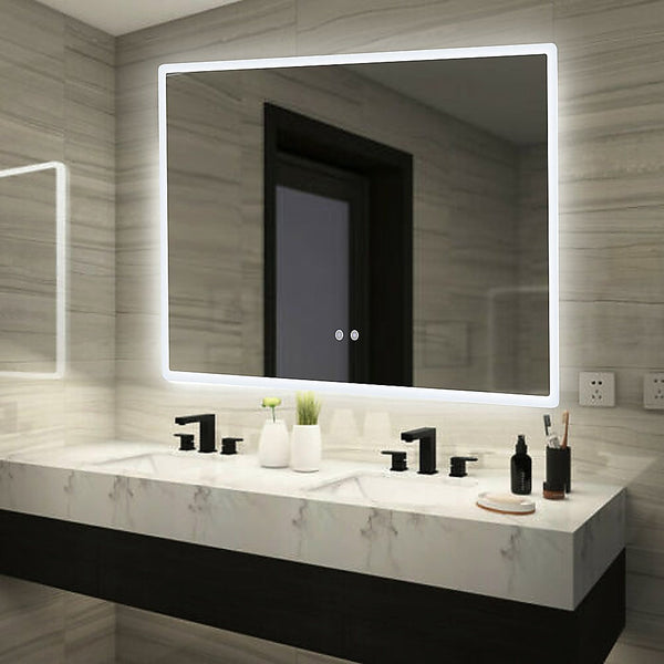 Della Francesca Smart Mirror Bathroom Vanity Led Lighted Wall 1000X700mm Mirrors