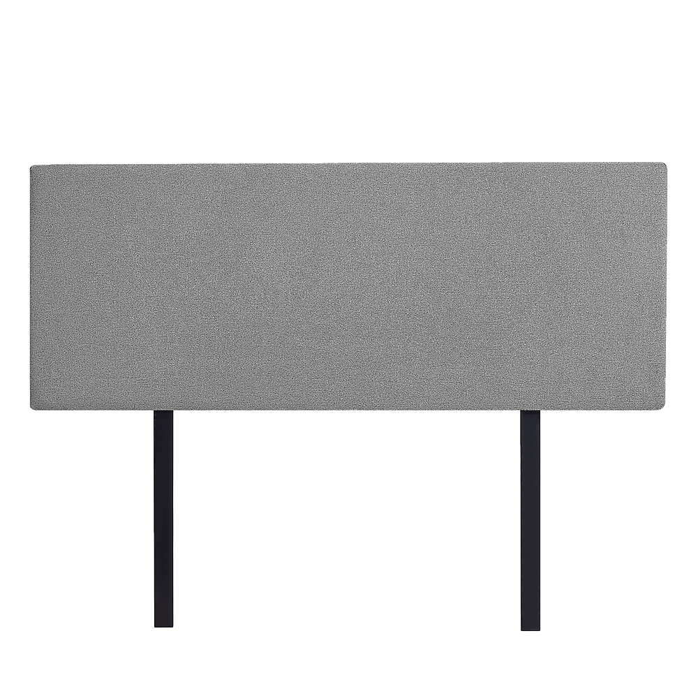 Palermo Linen Fabric Double Bed Deluxe Headboard Bedhead Night Ash Headboards & Footboards