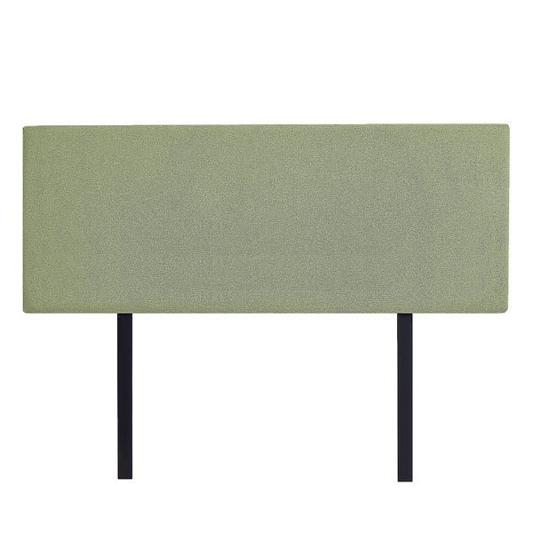 Palermo Linen Fabric Queen Bed Deluxe Headboard Bedhead Olive Green Headboards & Footboards