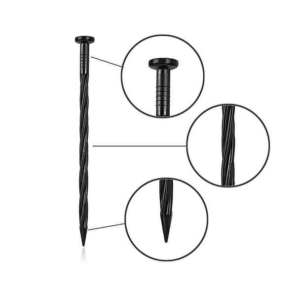 Randy & Travis Machinery Landscape No Dig Lawn Garden Edging Kit 10M Flexible Durable Border Paver Manual Edgers