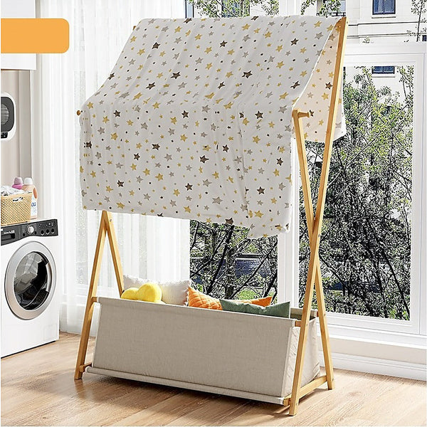 Randy & Travis Machinery 100Cm Clothes Rail Rack Garment Freestanding Hanger Bedroom Clothing With Lower Storage Shelf Garment Racks