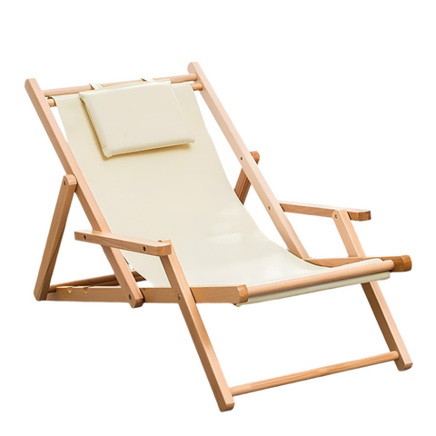 Palermo Premium Foldable Outdoor Sling Chair Patio Lounge Loungers