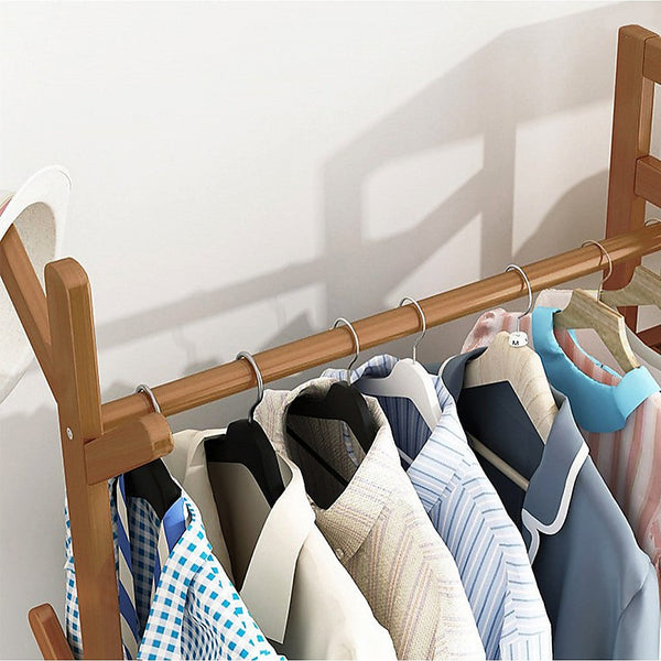 Randy & Travis Machinery 70Cm Clothes Rack Stand Storage Shelves Modern Coat Tree Garment Racks