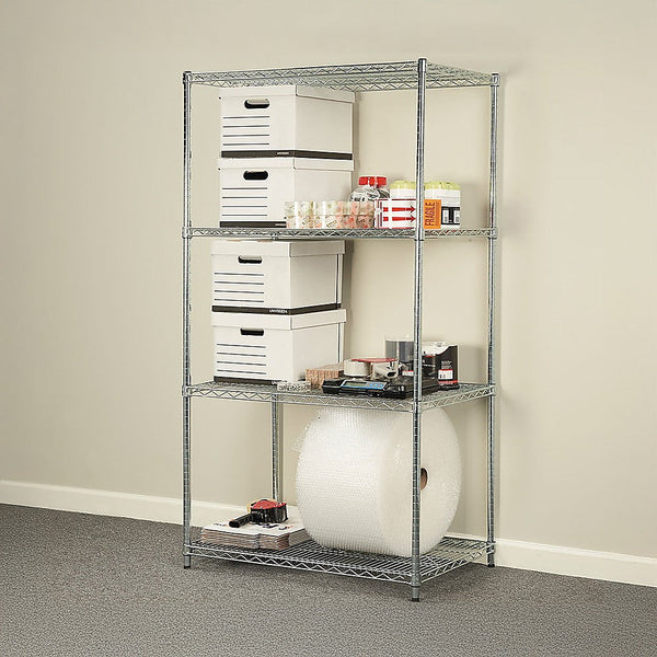 Palermo Modular Wire Storage Shelf 450 1800Mm Steel Shelving Wall Shelves