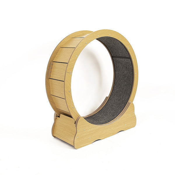 Cat Running Wheel W/ Carpet Runway Exercise For Fitness Treadmill Cat Toys