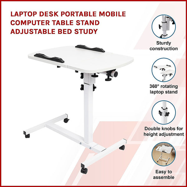 Randy & Travis Machinery Laptop Desk Portable Mobile Computer Table Stand Bed Study Laptop Desks