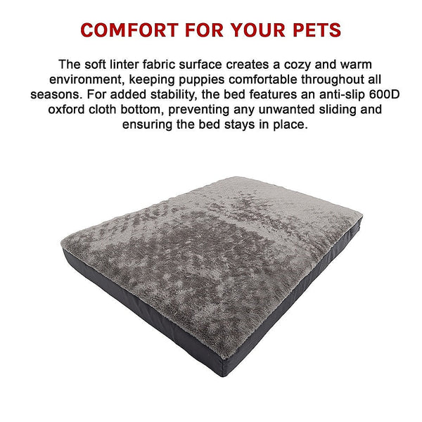 Palermo 95X70cm Orthopedic Pet Dog Bed Mattress Therapeutic Joint Pain Comfort Pet Beds