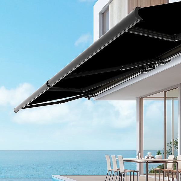 Bariloche 4.0M X 3.0M Retractable Folding Arm Awning Heavy Duty Full Cassette Motorised Awning & Canopy Parts
