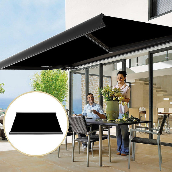Bariloche 5.0M X 3.0M Retractable Folding Arm Awning Heavy Duty Full Cassette Motorised Awning & Canopy Parts