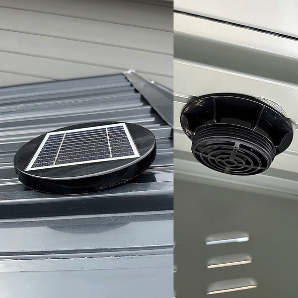 Randy & Travis Machinery Solar Powered Roof Fan Ventilator Loft For Boat Rv Greenhouse Shed Exhaust Fans & Ventilators
