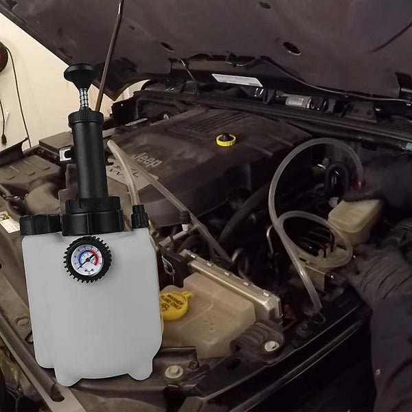 Randy & Travis Machinery 3L Transmission Oil Filling System Fluid Pump Manual Tool With 8Pc Atf Adaptors Other Automotive Hand Tools