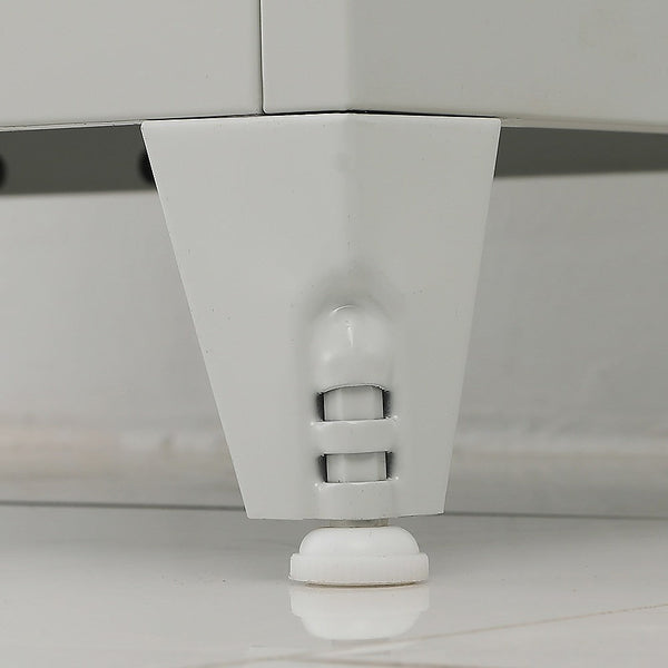 Randy & Travis Machinery Two Door Metal Short Cabinet Shelf Storage For Home Office Gym Tool Cabinets & Cupboards