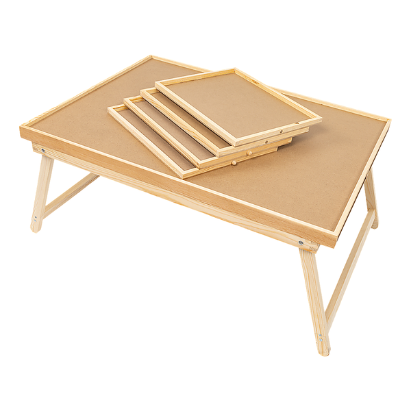 Randy & Travis Machinery 1500 Piece Puzzle Board 70Cm X 90Cm Wooden Jigsaw Table With Legs Puzzles