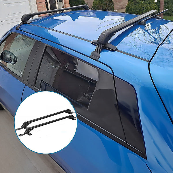 Bariloche Lockable Aluminium Car Roof Rack Bars Without Rail Anti Theft Luggage Carrier Roof Racks