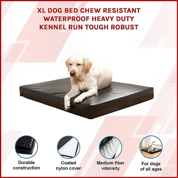 Brienz Xl Dog Bed Chew Resistant Waterproof Heavy Duty Kennel Run Tough Robust Dog Kennels
