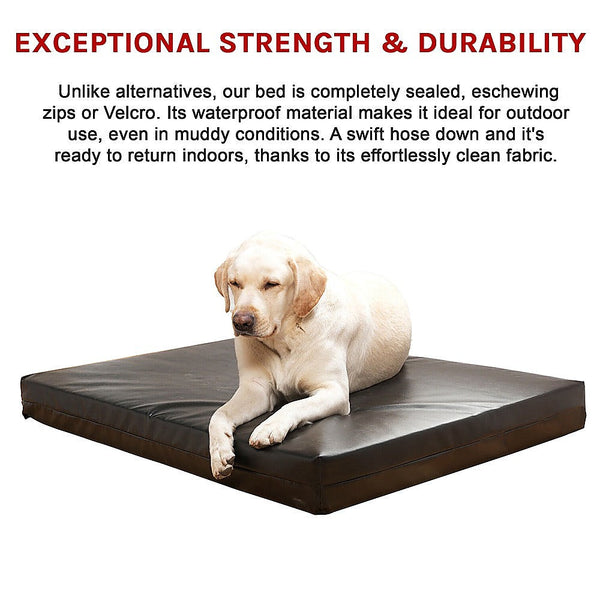 Brienz Xl Dog Bed Chew Resistant Waterproof Heavy Duty Kennel Run Tough Robust Dog Kennels