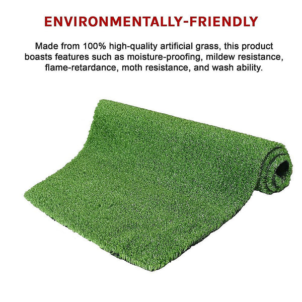 Randy & Travis Machinery 200Cm X 250Cm Lawn Turf Mat Carpet Fake Synthetic Garden Landscape Artificial Grass