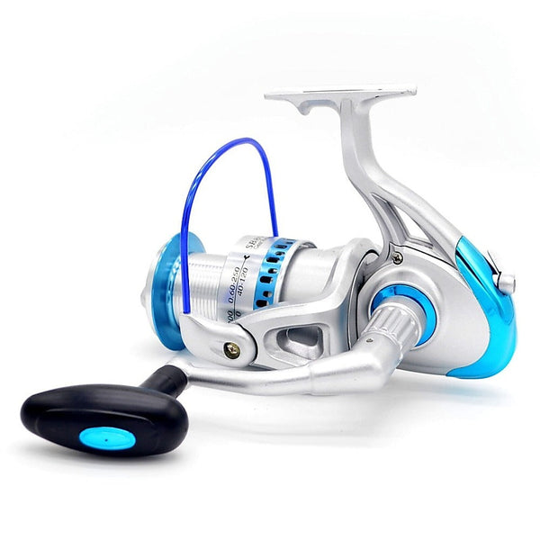 Reels Randy & Travis Machinery High Speed Saltwater Metal Spinning Fishing Reel Large Sea