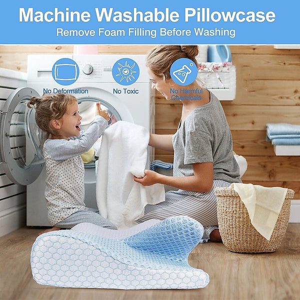 Pillows Palermo Memory Foam Pillow For Sleeping Orthopedic Cervical Ergonomic Neck Support