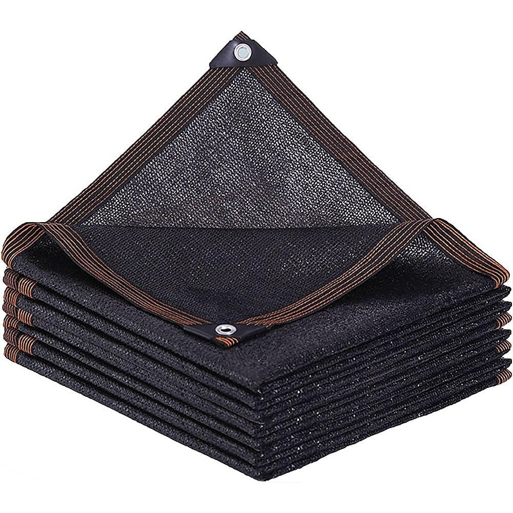 Garden Privacy Screens Bariloche 15M X 2M Black Fence Windscreen Privacy Screen Shade Cover Fabric Mesh Garden