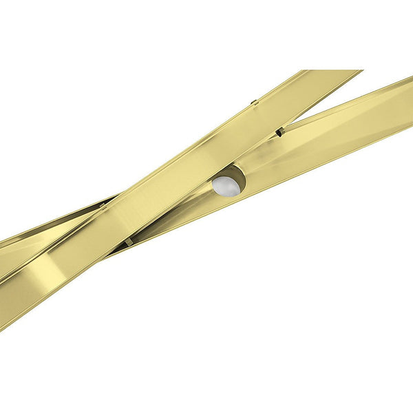 Della Francesca 900Mm Tile Insert Bathroom Shower Brushed Brass Grate Drain W/ Centre Outlet Floor Waste Drain Grates