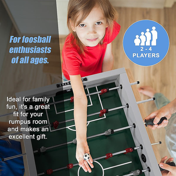 Randy & Travis Machinery Soccer Table Game Activity For Home Office Recreation Foosball