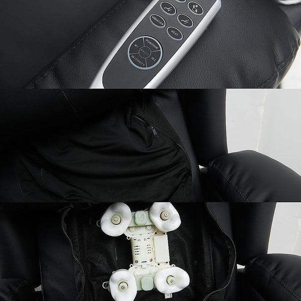 Palermo Lift Heated Leather Recliner Electric Massage Chair With Usb Port Electric Massage Chairs