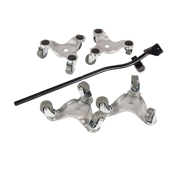 Randy & Travis Machinery 4 X All Purpose Dolly Metal Heavy Duty Furniture Mover Slider Set Other Hand Tools