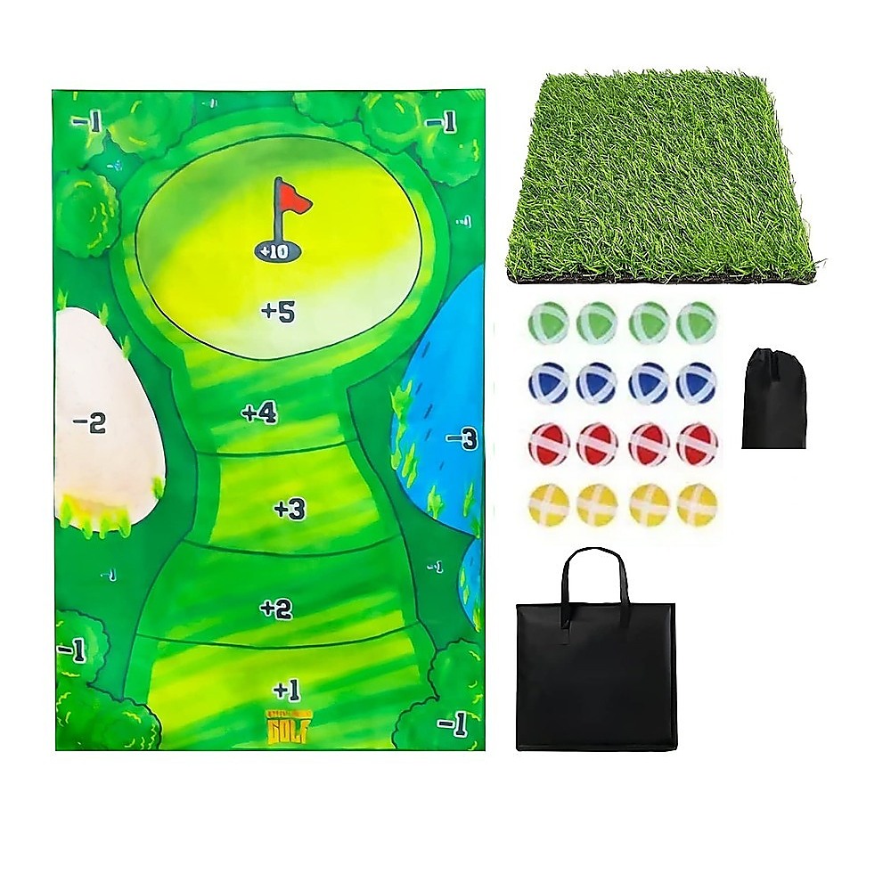 Randy & Travis Machinery Casual Indoor Golf Putting Practice Set Party Game Mats Nets Cages & Mats