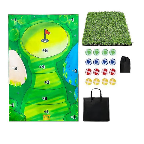 Randy & Travis Machinery Casual Indoor Golf Putting Practice Set Party Game Mats Nets Cages & Mats
