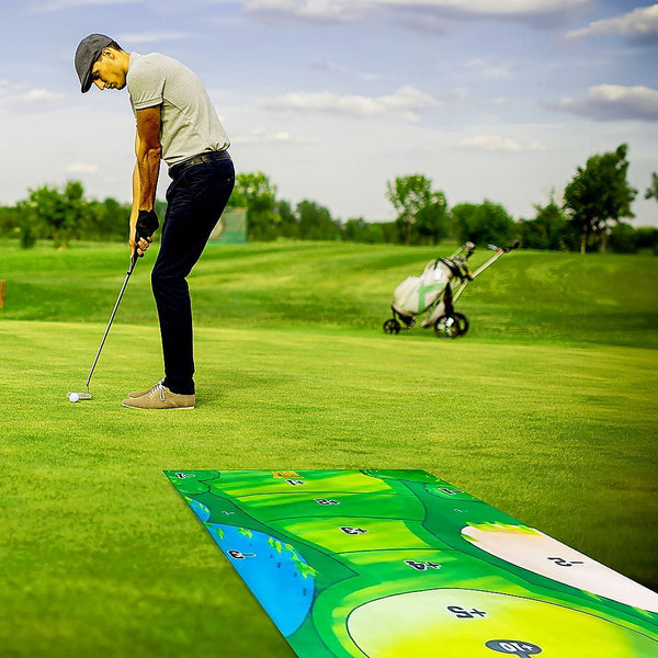 Randy & Travis Machinery Casual Indoor Golf Putting Practice Set Party Game Mats Nets Cages & Mats