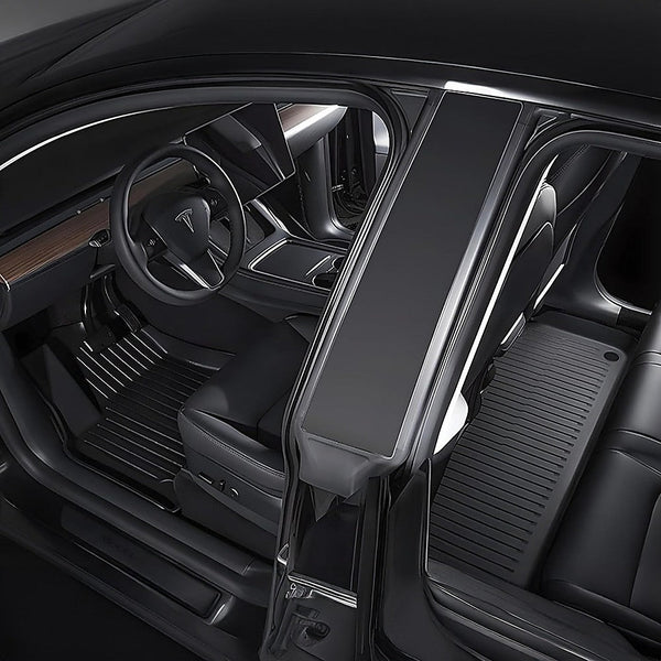 Randy & Travis Machinery 6 Piece Tesla Model Y Floor Mats For Front And Rear Trunk Passenger Driver Side Floor Mats Carpets