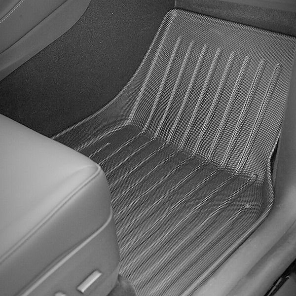 Randy & Travis Machinery 6 Piece Tesla Model Y Floor Mats For Front And Rear Trunk Passenger Driver Side Floor Mats Carpets