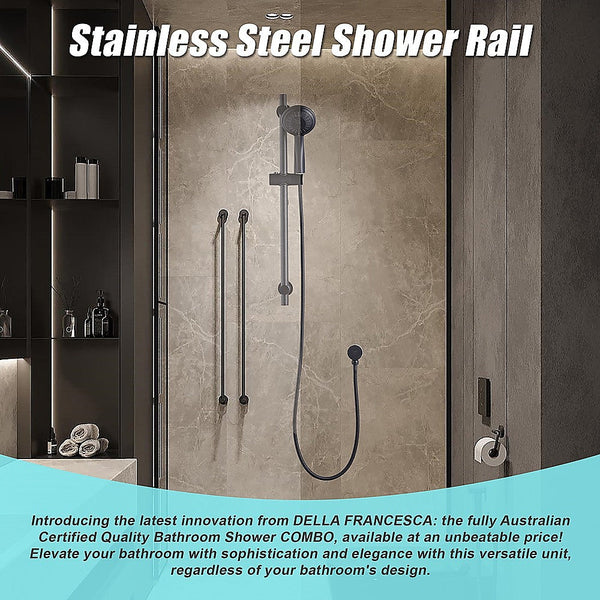 Hand Held Shower Rail Soap Dish Bathroom Set Shower Heads & Combos